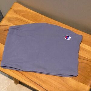 Champion Blue Cropped Tube Top